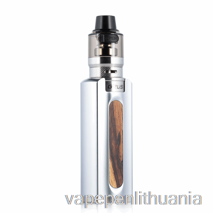 Pamestas Vape Grus 100w Starter Kit Ss / Zebra Wood Vape Skystis